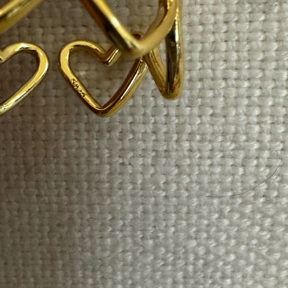 Adjustable Chunky Gold Plated Statement Ring, Siz… - image 3